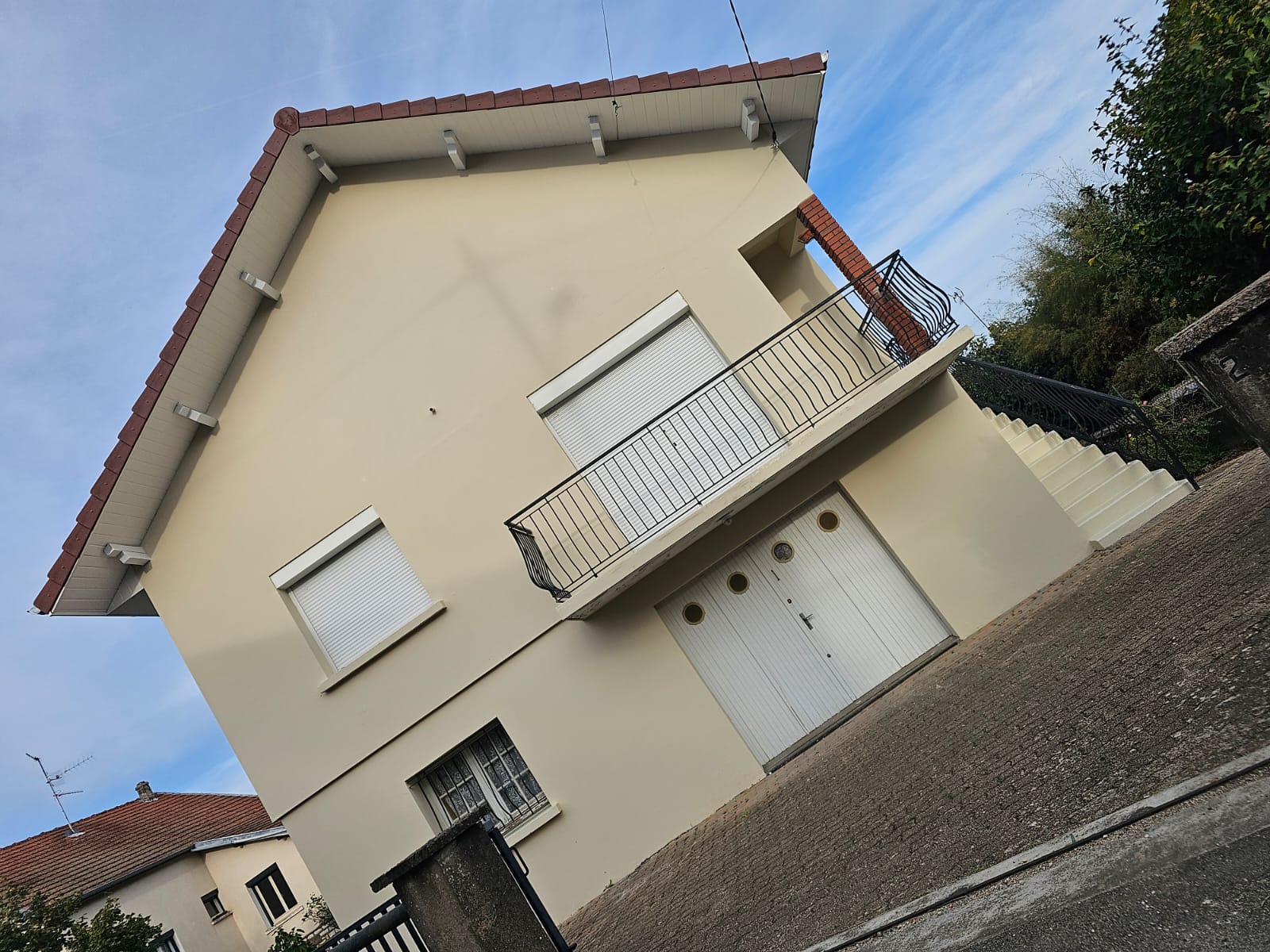 Ravalement de façade terminé